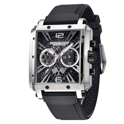 Pagani Design Monaco Argent Noir
