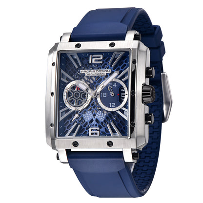 Pagani Design Monaco Argent Bleu