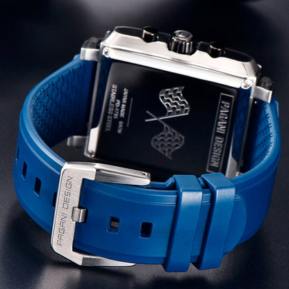 Pagani Design Monaco Argent Bleu