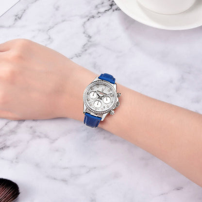 Montre femme Pagani Design Daisy Blue 