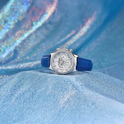 Montre femme Pagani Design Daisy Blue 