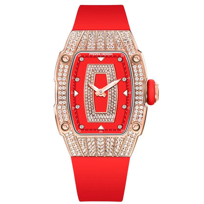 Montre femme Pagani Design Marigold Rouge Or 