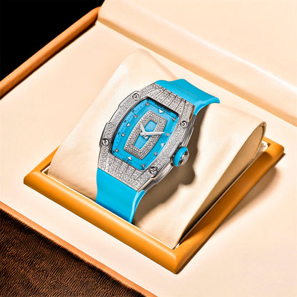 Montre femme Pagani Design Marigold Bleu Argent 