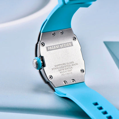 Montre femme Pagani Design Marigold Bleu Argent 