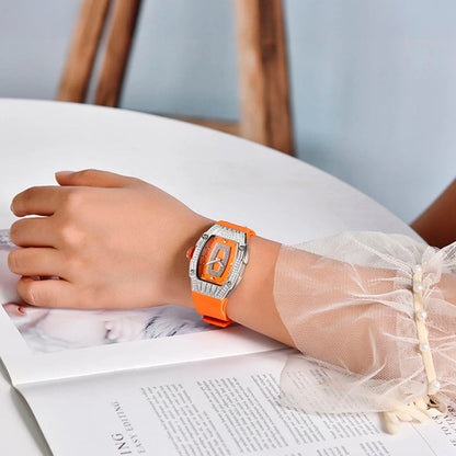 Women's Watch Pagani Design Marigold Orange Silver