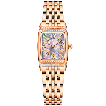 Montre femme Pagani Design Tournesol Or Nébuleuse 