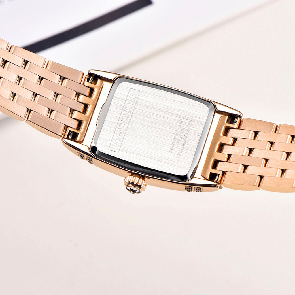 Women's Watch Pagani Design Sunflower Gold White