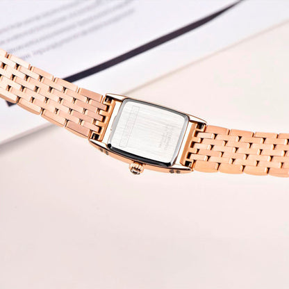 Montre femme Pagani Design Tournesol Or Blanc 