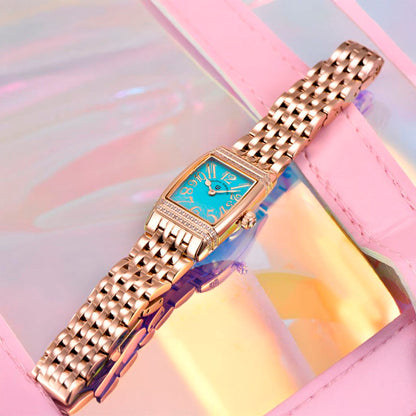 Relógio Feminino Pagani Design Tournesol Or Bleu