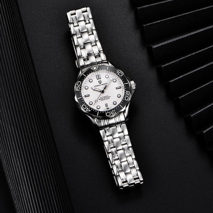 Bracelet en acier blanc Veracius de Pagani Design