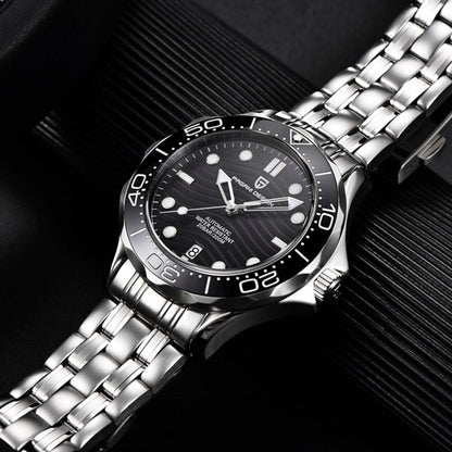 Bracelet en acier noir Veracius de Pagani Design