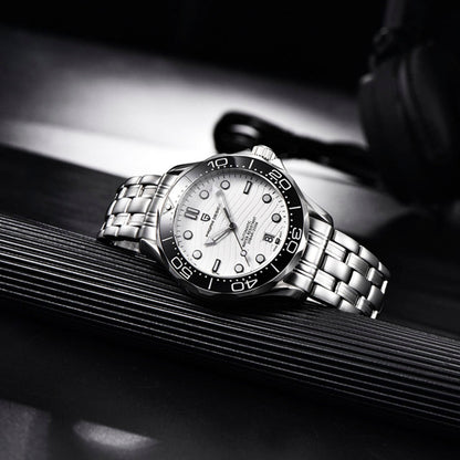 Bracelet en acier blanc Veracius de Pagani Design