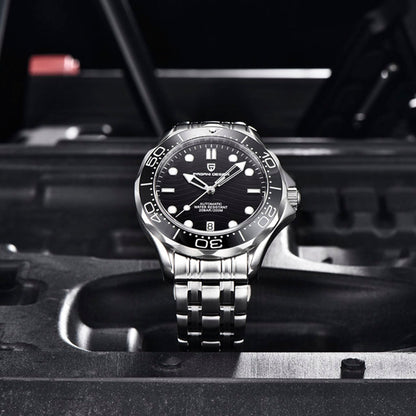 Pagani Design Veracius Noir Pulseira de Aço