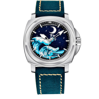 Pagani Design Wave Argent Bleu