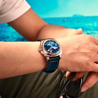 Pagani Design Wave Or Bleu