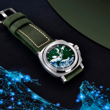 Pagani Design Wave Argent Vert