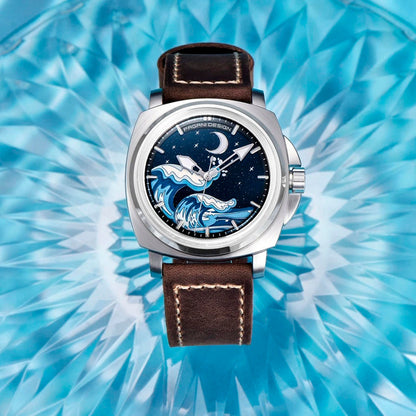 Pagani Design Wave Argent Marron