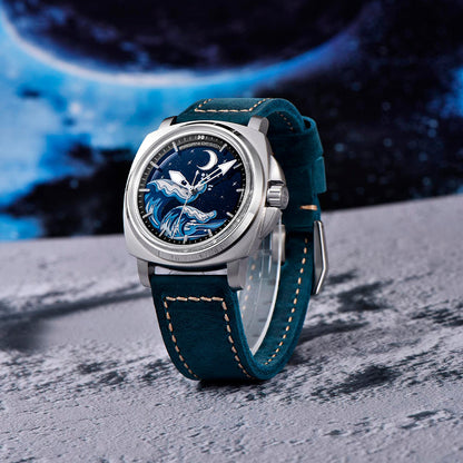 Pagani Design Wave Argent Bleu