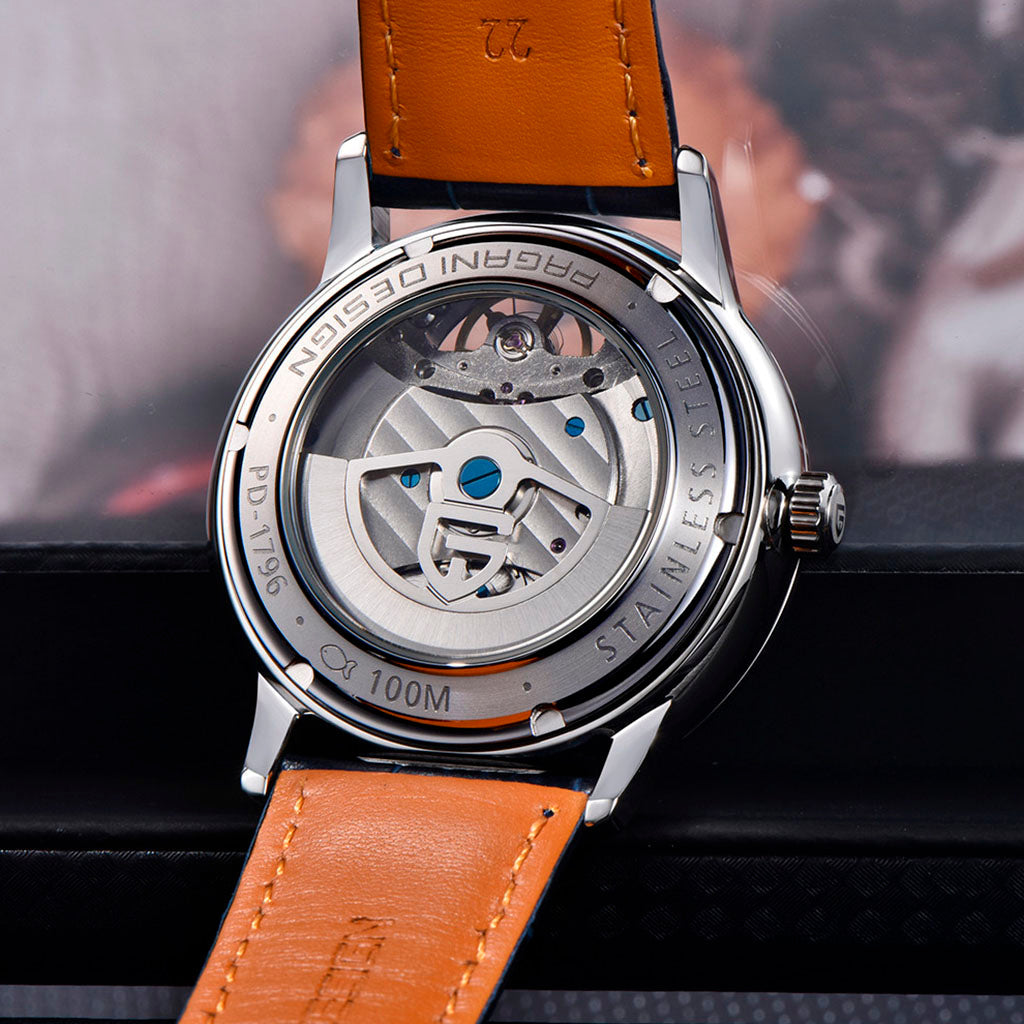 Pagani Design Tourbillon Silver Black
